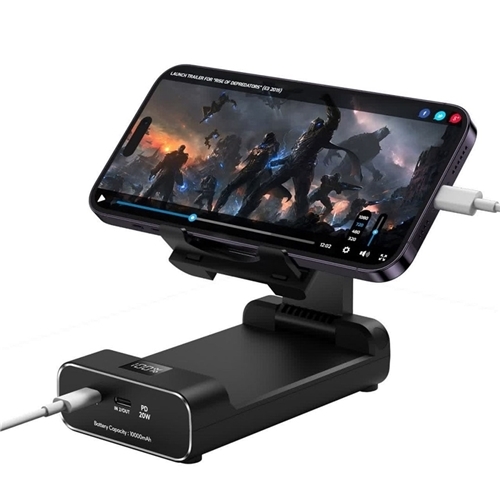 هولدر رویمیزی و پاوربانک 10000 گرین لاین Green Lion PowerBank And Foldable Mobile Stand