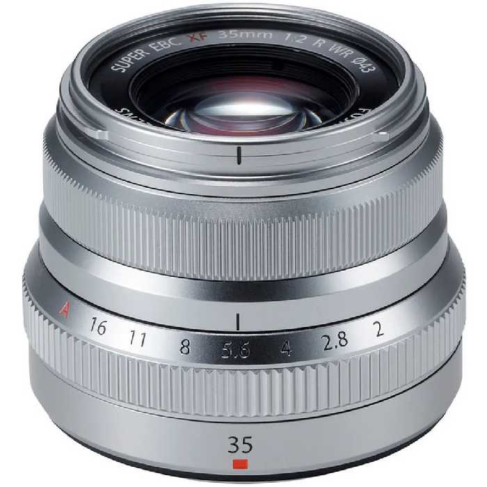 لنز فوجی FUJIFILM XF 35mm f/2 R WR Lens نقره ای