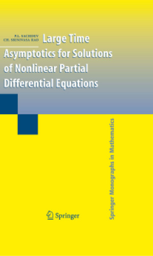 خرید و دانلود نسخه کامل کتاب Large Time Asymptotics for Solutions of Nonlinear Partial Differential Equations