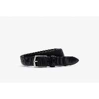 کمربند مشکی مردانه سیاه کلاسیک اورجینال Lacoste