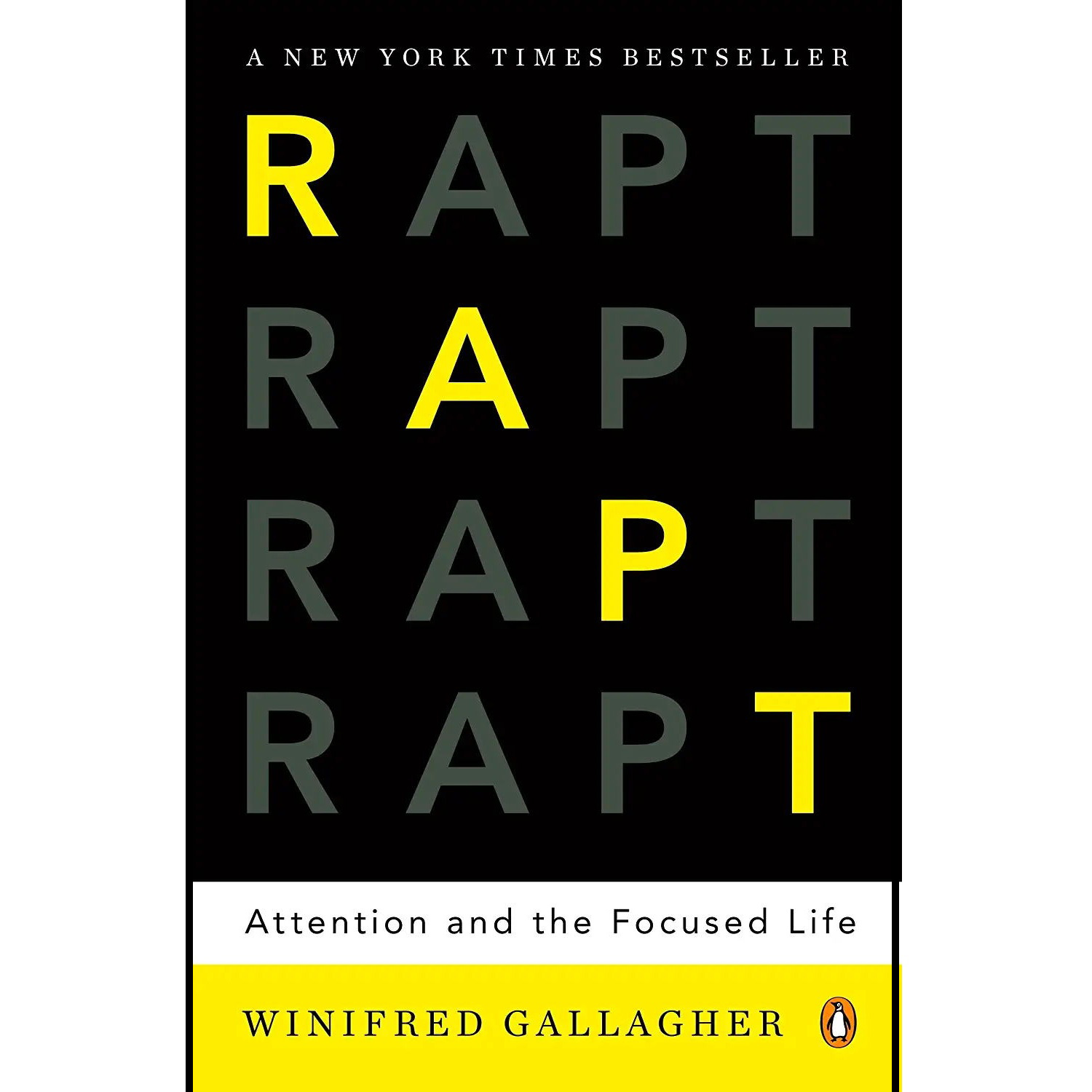 کتاب Rapt: Attention and the Focused Life اثر Winifred Gallagher انتشارات پنگوئین