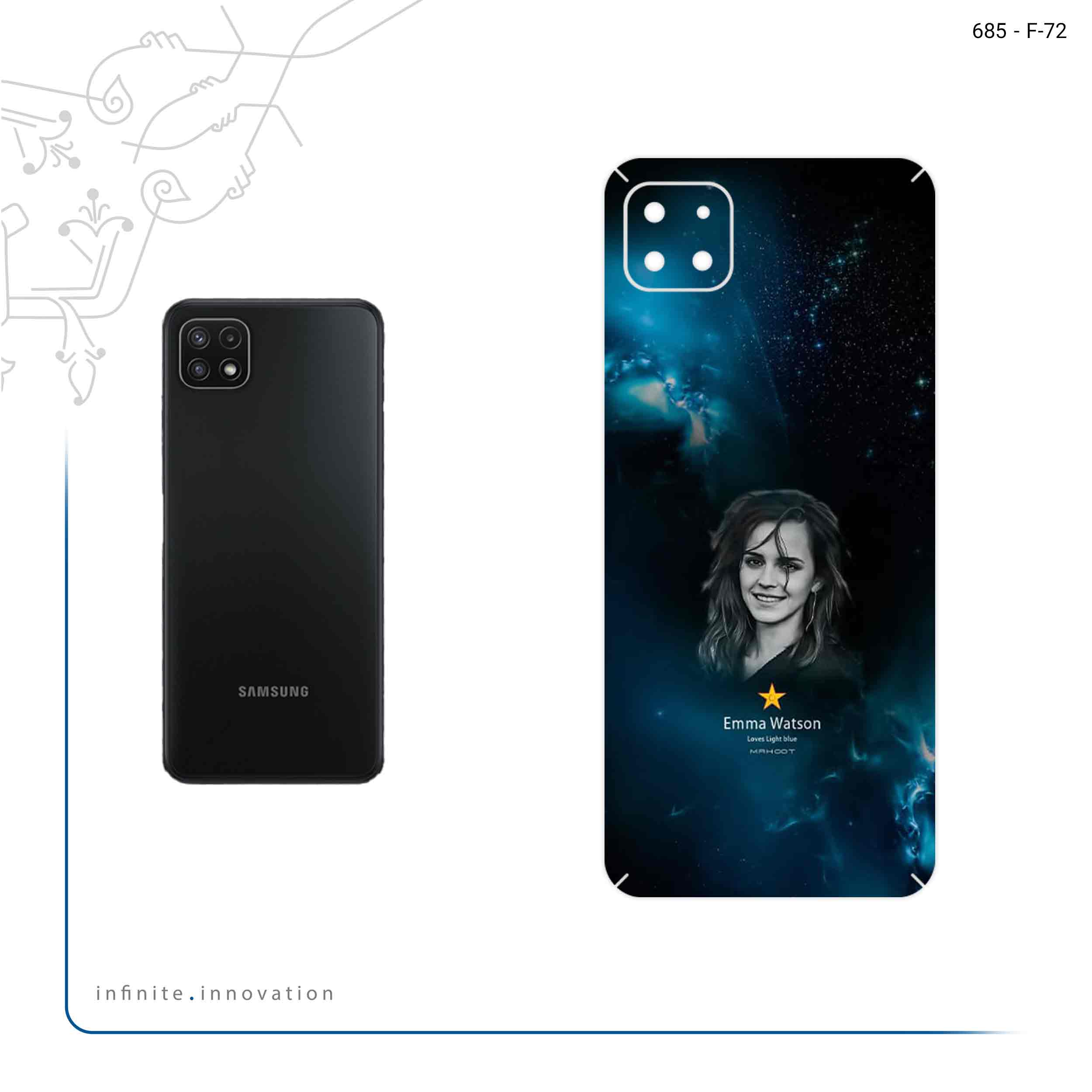 برچسب پوششی ماهوت مدل Emma Watson مناسب برای گوشی موبایل سامسونگ Galaxy A22 5G