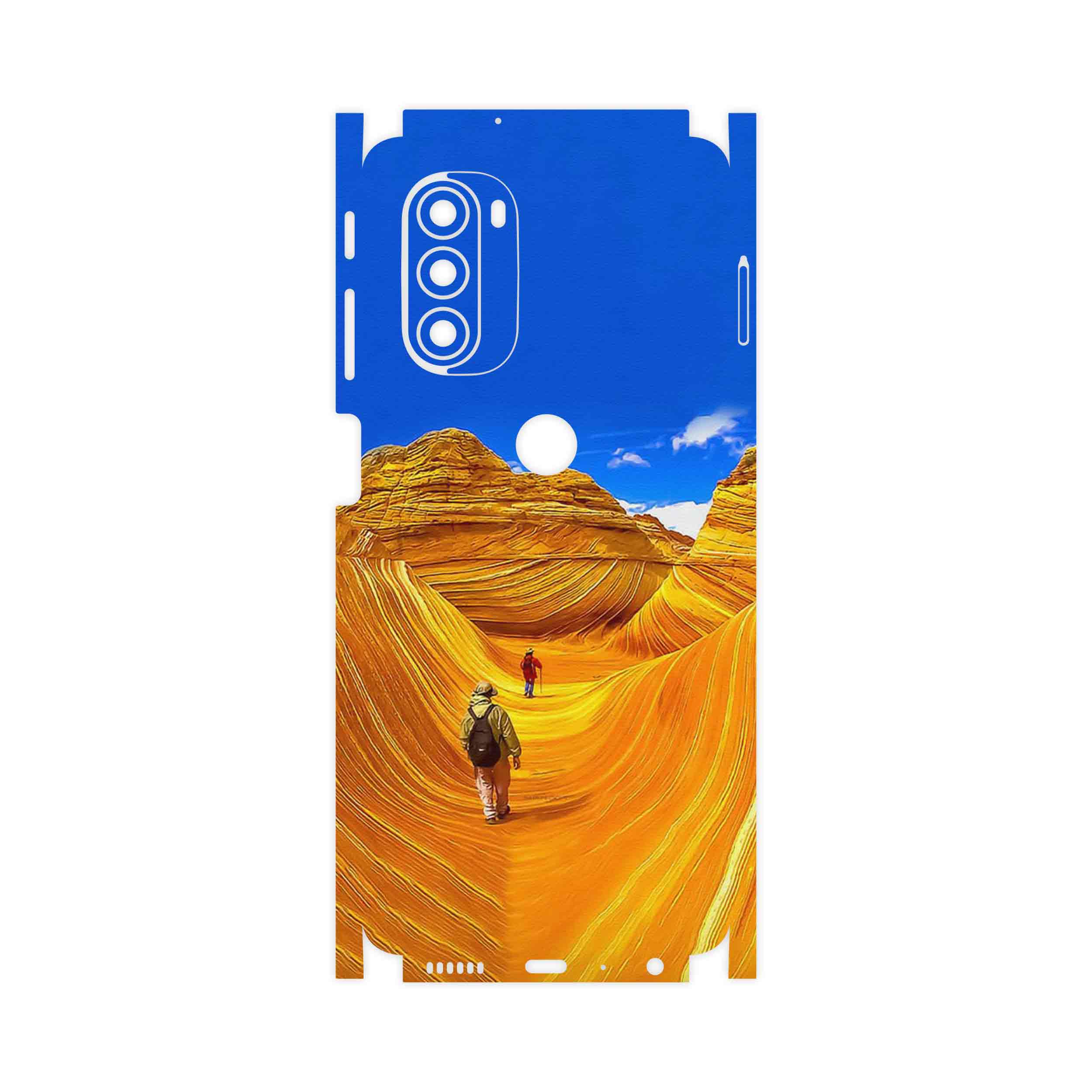 برچسب پوششی ماهوت مدل Amazing Rocks-FullSkin مناسب برای گوشی موبایل موتورولا Moto G51 5G