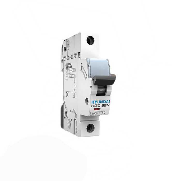 کلید مینیاتوری تک پل 16 آمپر هیوندای | برق و صنعت صادقی