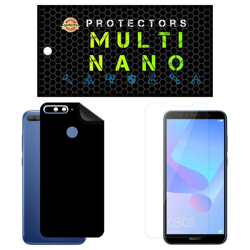 محافظ صفحه نمایش مولتی نانو مدل X-SFM مناسب برای گوشی موبایل هوآوی Y6 Prime 2018 به همراه برچسب پوششی | کالا برتری