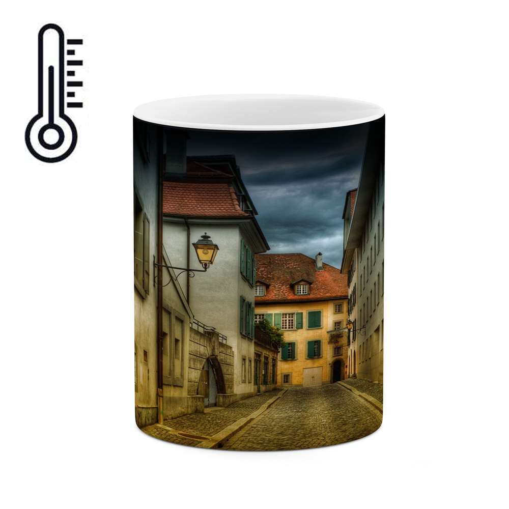 ماگ حرارتی کاکتی طرح شهر مدل mgh13378