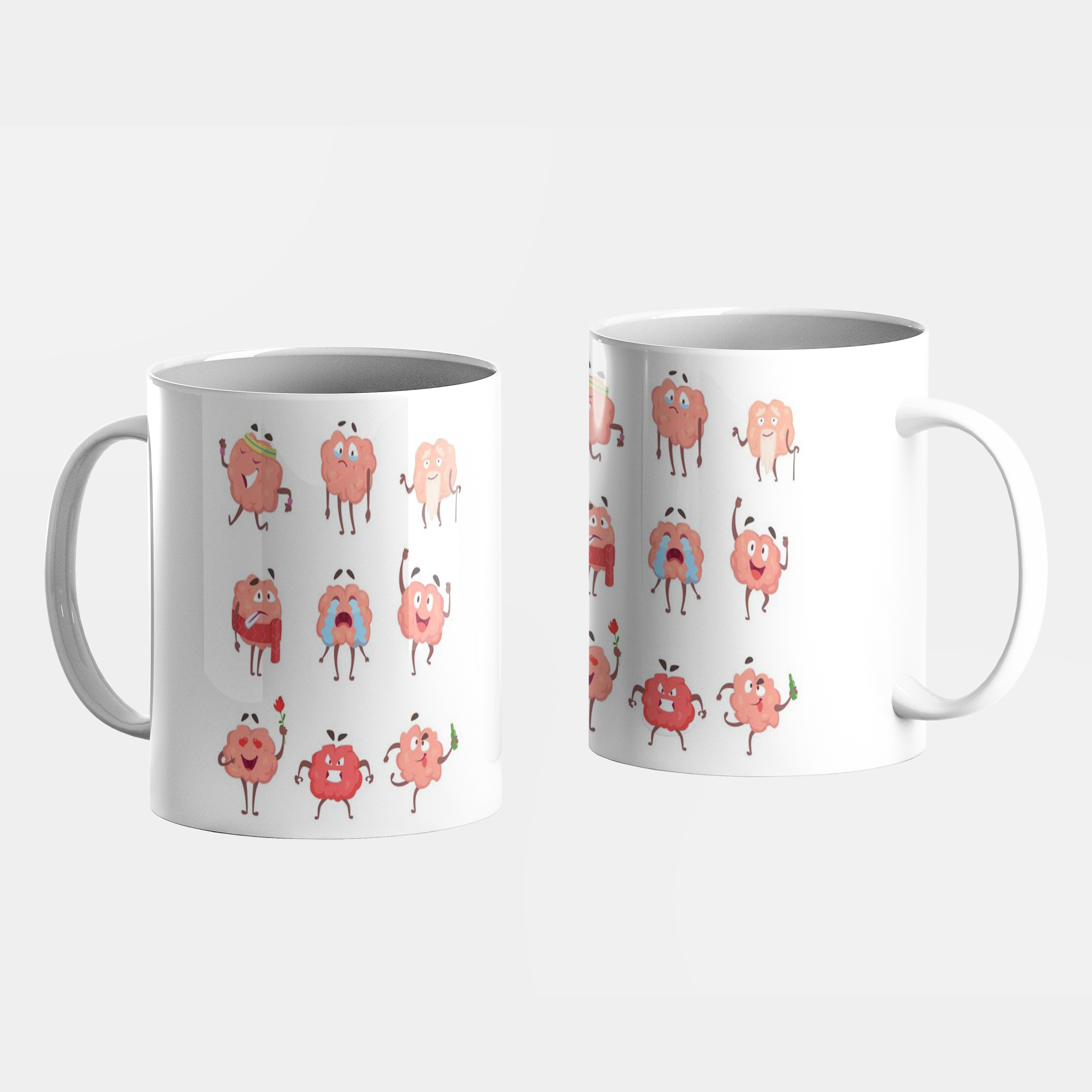 ماگ طرح مغز کد 126