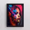 تابلو نوری گیم دکور مدل girl