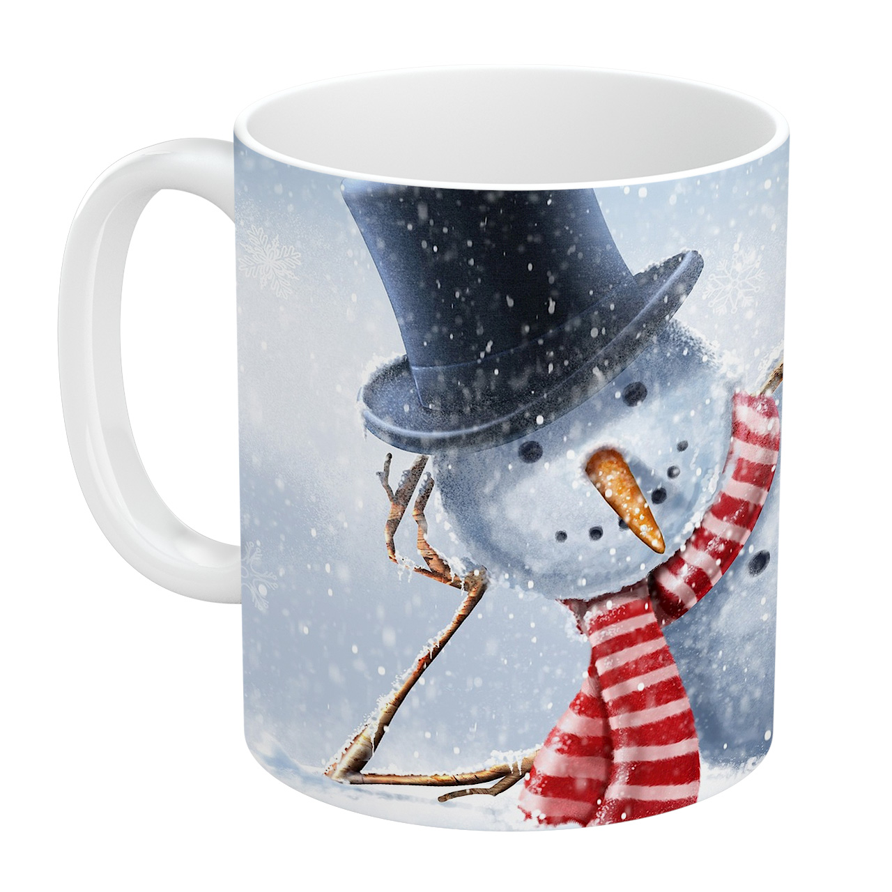 ماگ طرح آدم برفی مدل NI1352