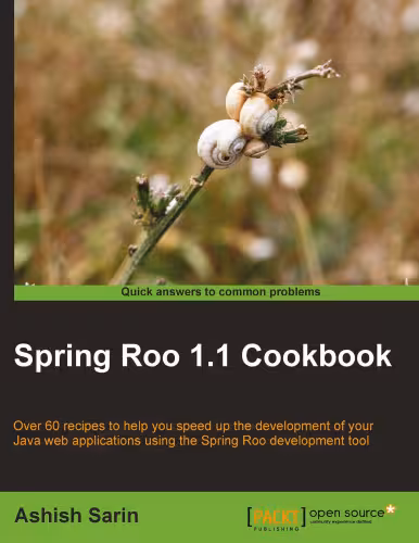 خرید و دانلود نسخه کامل کتاب Spring Roo 1.1 Cookbook
