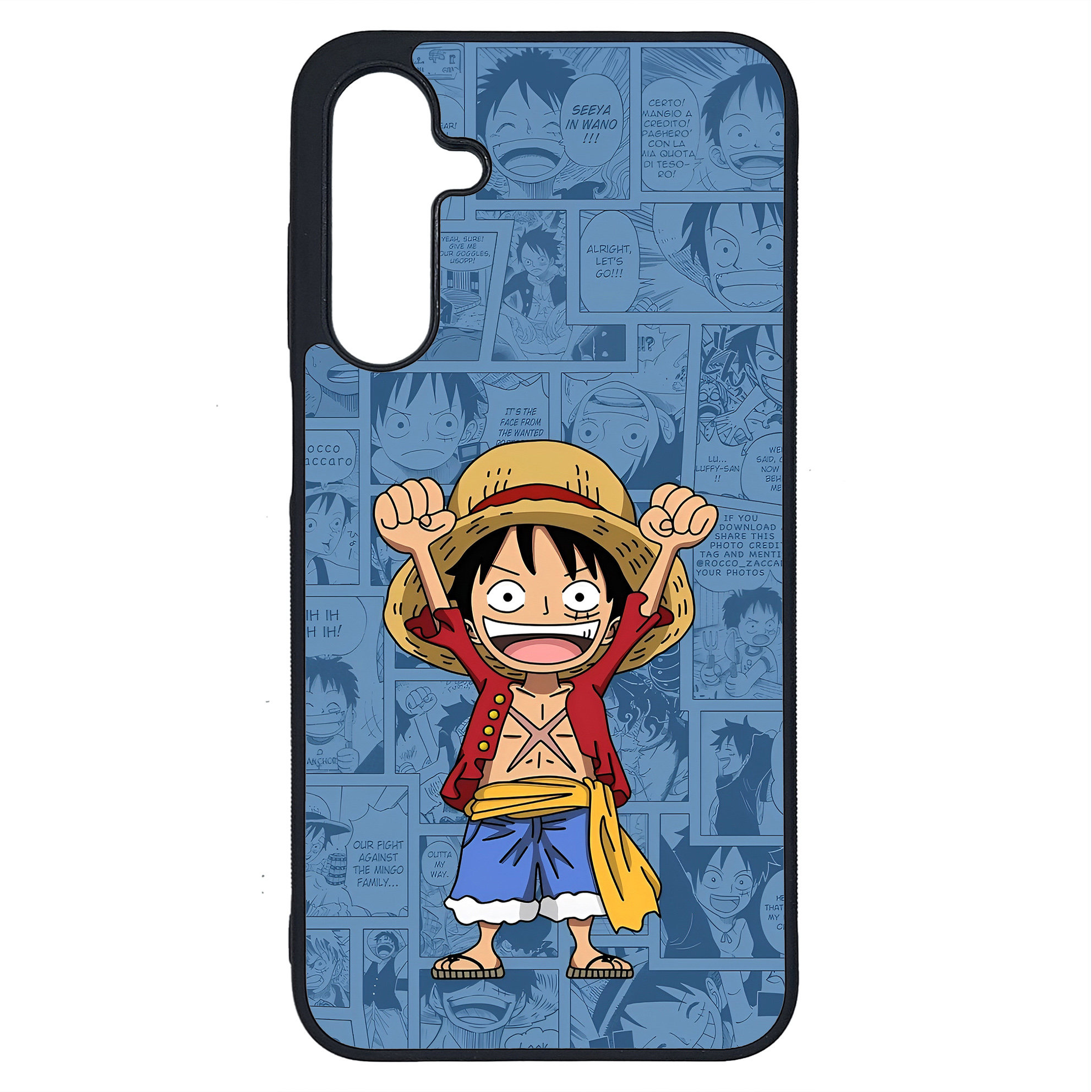 کاور طرح انیمه لوفی کد G-156 مناسب برای گوشی موبایل سامسونگ Galaxy A25 | دیجی قاب دونی