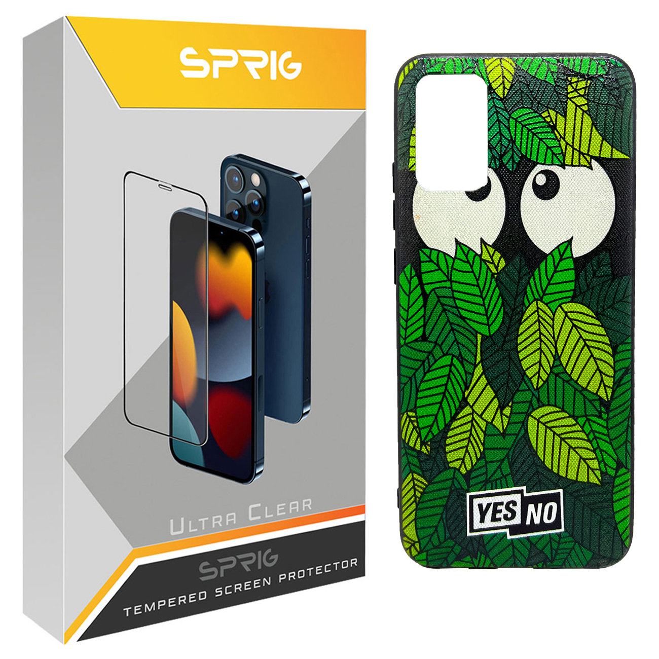   کاور اسپریگ طرح Leaf مدل SPCVR مناسب برای گوشی موبایل سامسونگ Galaxy A02s