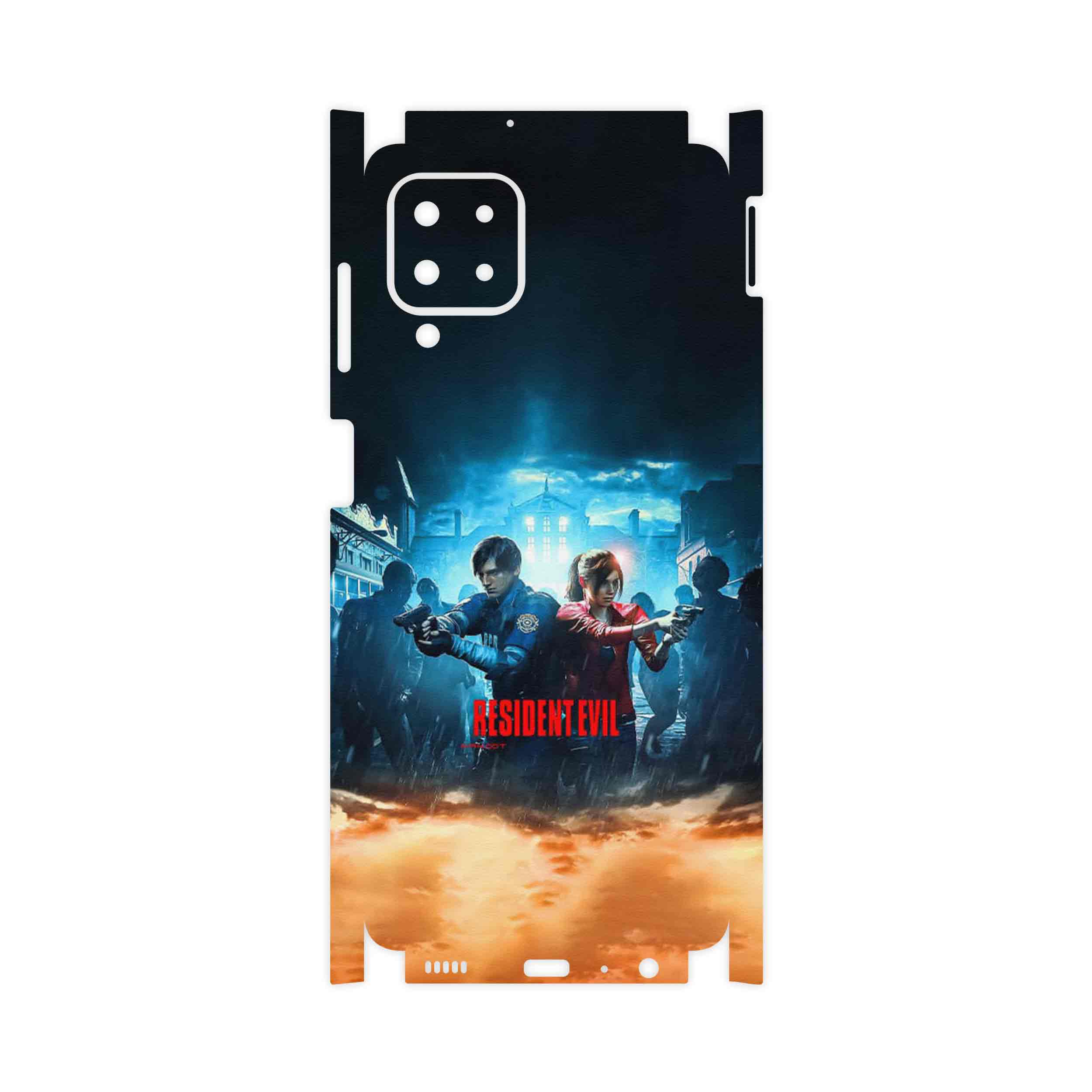 برچسب پوششی ماهوت مدل Residentevil Game Series-FullSkin مناسب برای گوشی موبایل سامسونگ Galaxy M22