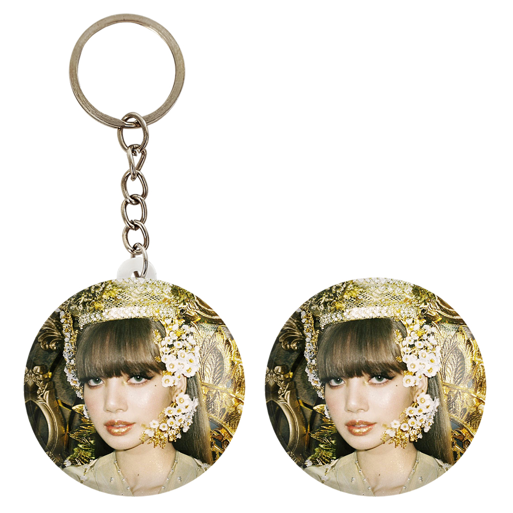 پیکسل خندالو مدل لیسا بلک پینک کد 14242 به همراه جاکلیدی