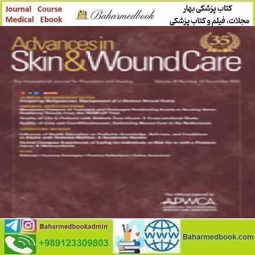 Advances in Skin &amp; Wound Care Volume 35 1 to 12 2022 TRUE P