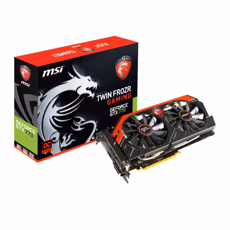 کارت گرافیک ام اس آی GTX 770 Gaming Twin Frozr IV OC 2GB