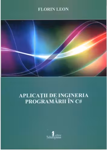 خرید و دانلود نسخه کامل کتاب Aplicatii de Ingineria Programarii in C# Informatica