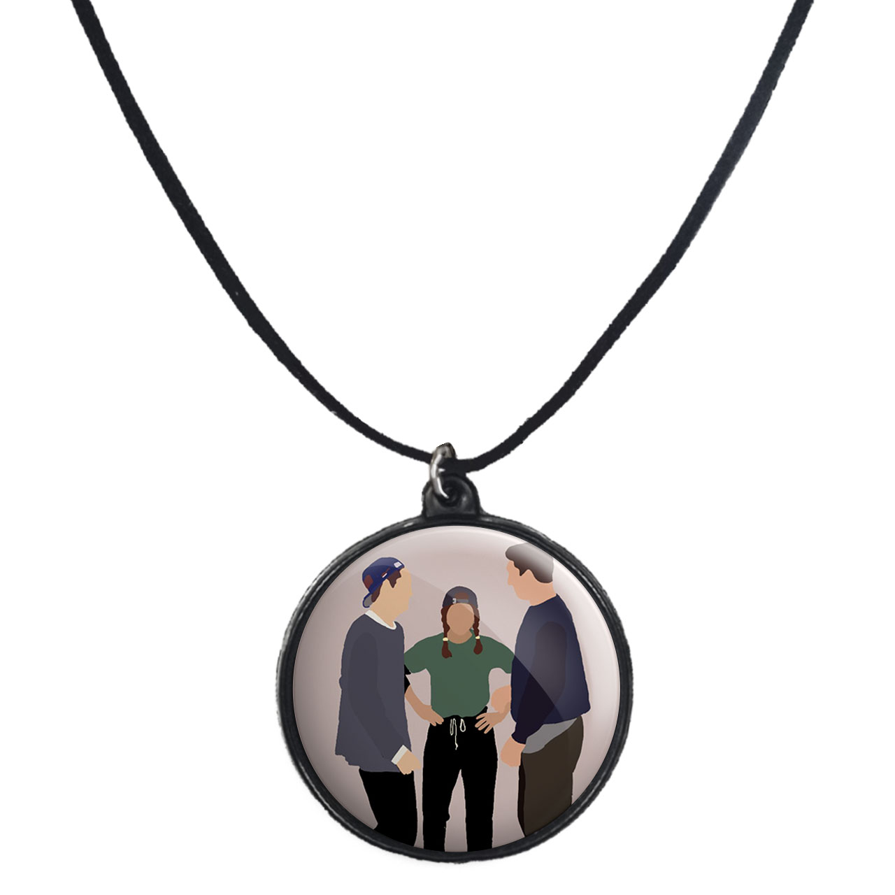 گردنبند پرمانه طرح فرندز کد pmb.18906 مدل دو طرفه