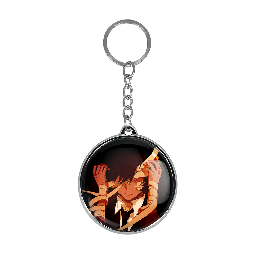 جاکلیدی خندالو طرح دازای اوسامو انیمه سگ های ولگرد بانگو مدل دوطرفه کد 1367313676