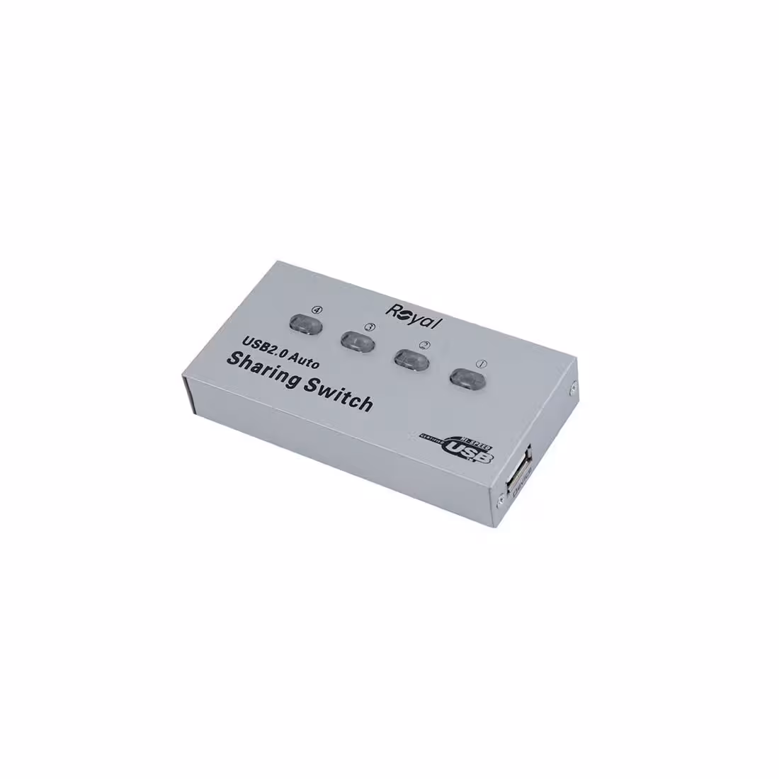 تبدیل USB سوئیچ 1 به 4 AUTO رویال (دیتا سوئیچ)