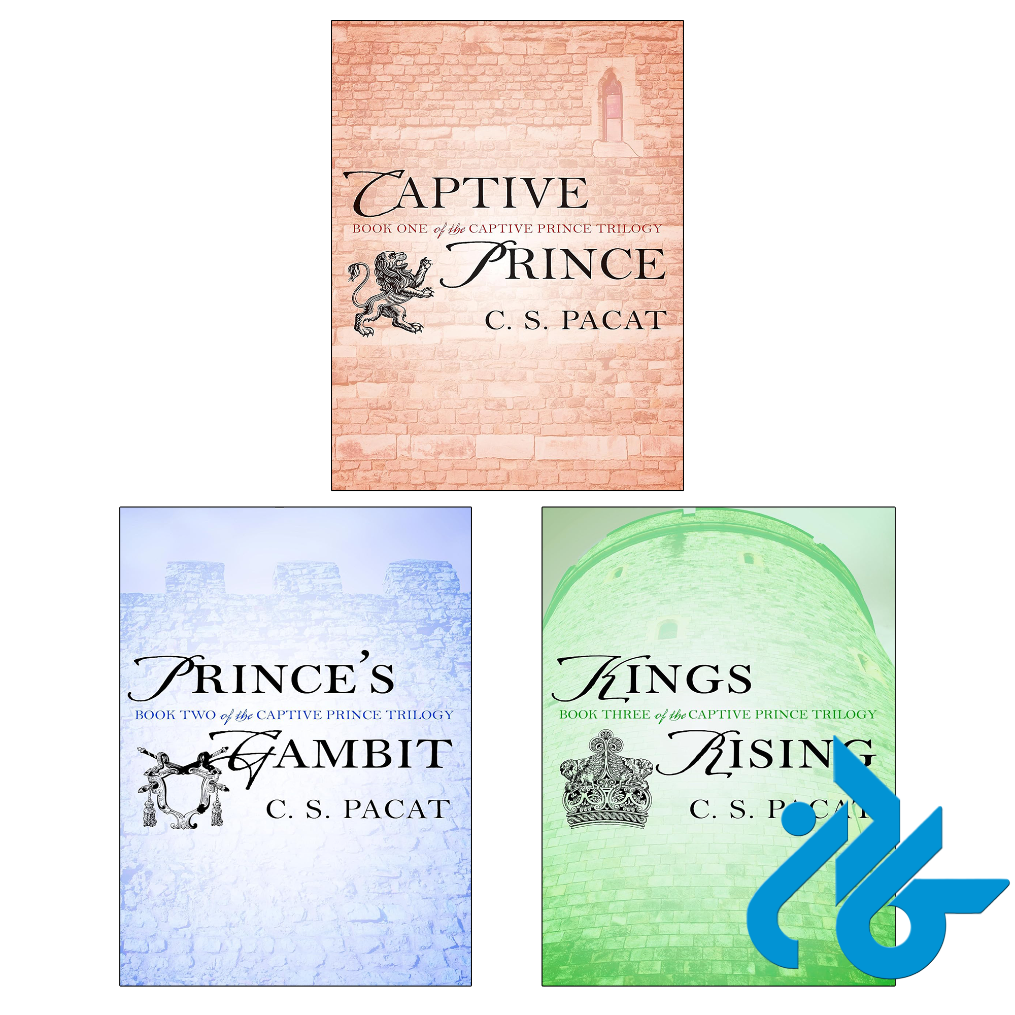 خرید و قیمت پک کامل رمان های The Captive Prince Trilogy