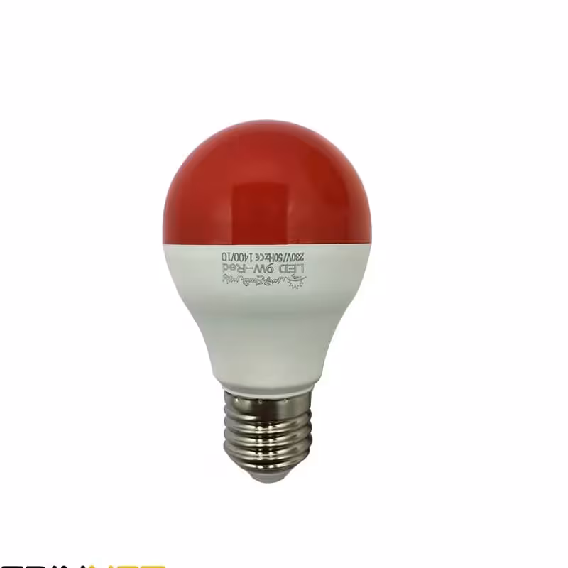 لامپ ال ای دی 9 وات قرمز