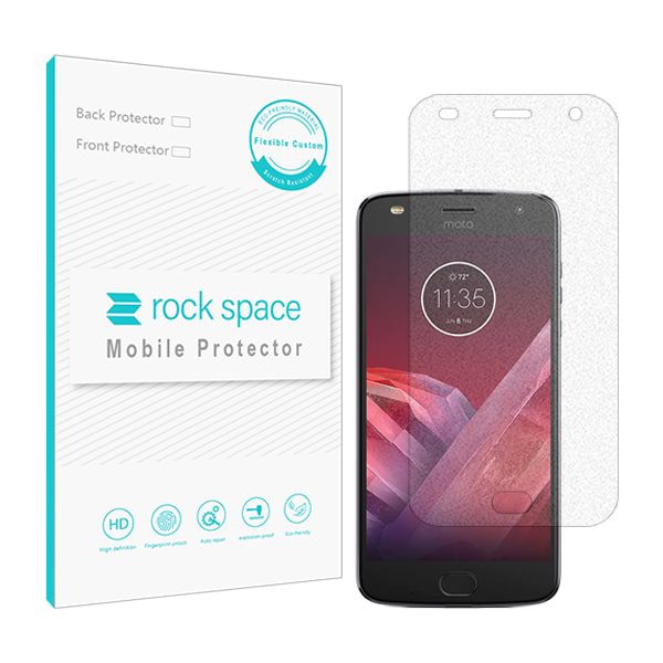 گلس موتورولا Moto z2 play مدل نانو هیدروژل گیمینگ برند راک اسپیس کد S