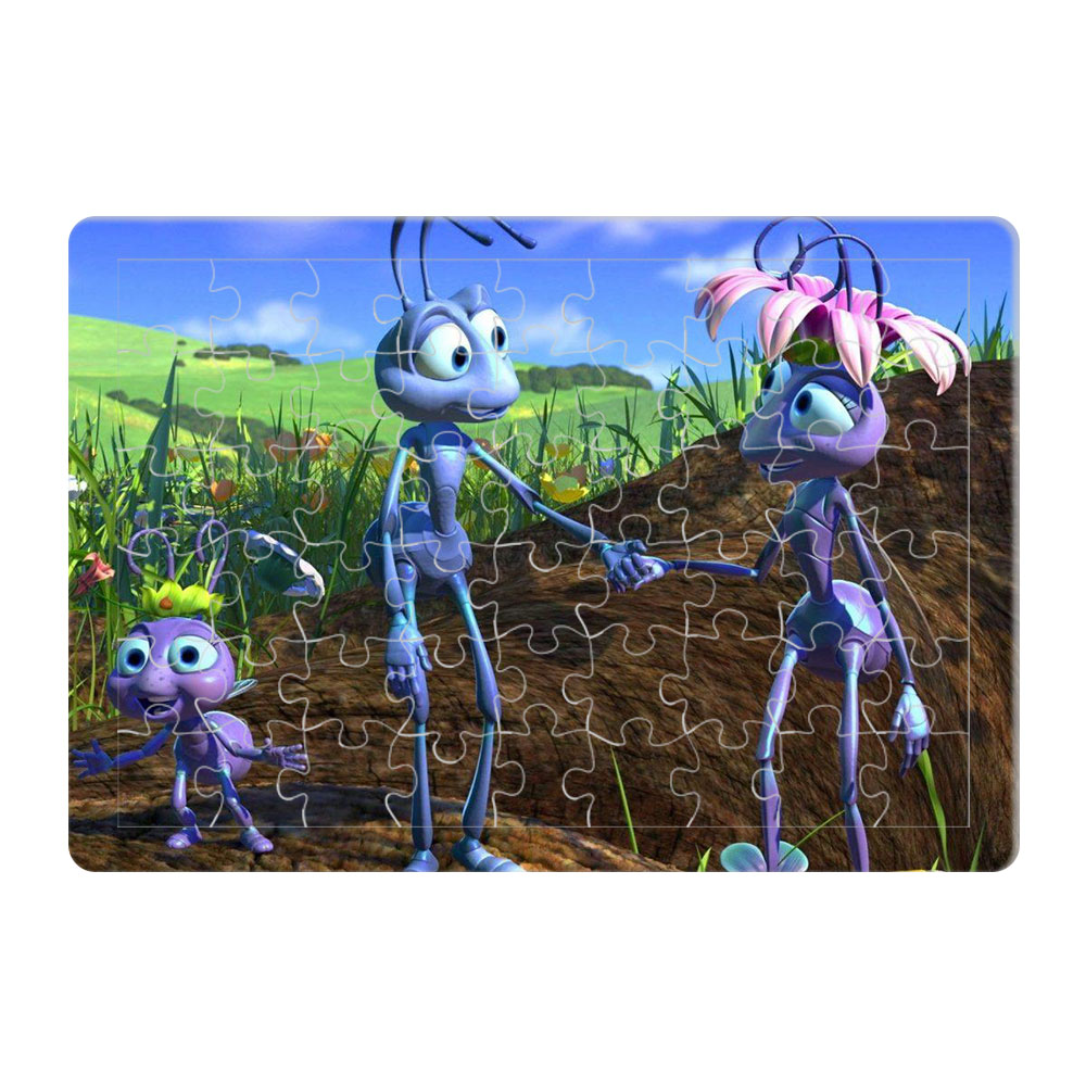 پازل 54 تکه طرح زندگی حشره مدل P049