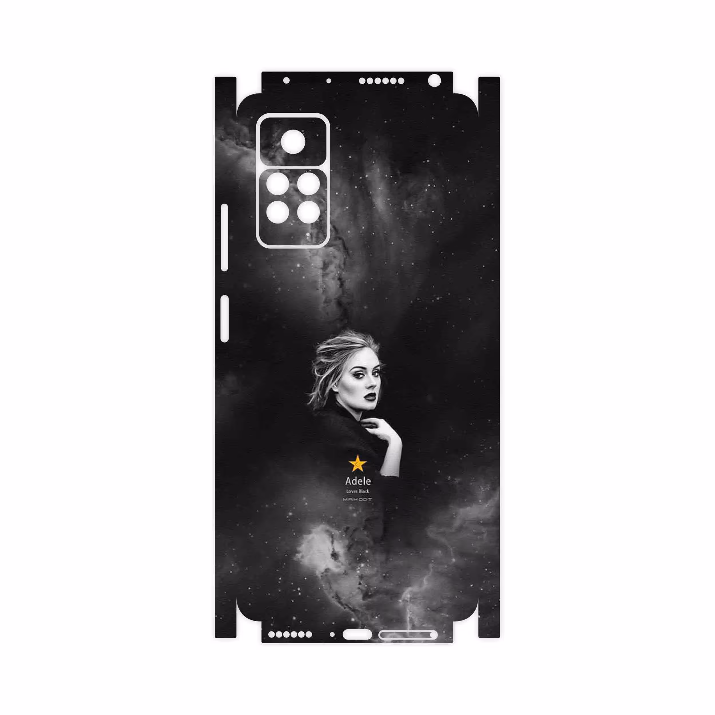 برچسب پوششی ماهوت مدل Adele-FullSkin مناسب برای گوشی موبایل شیائومی Redmi Note 11 Pro