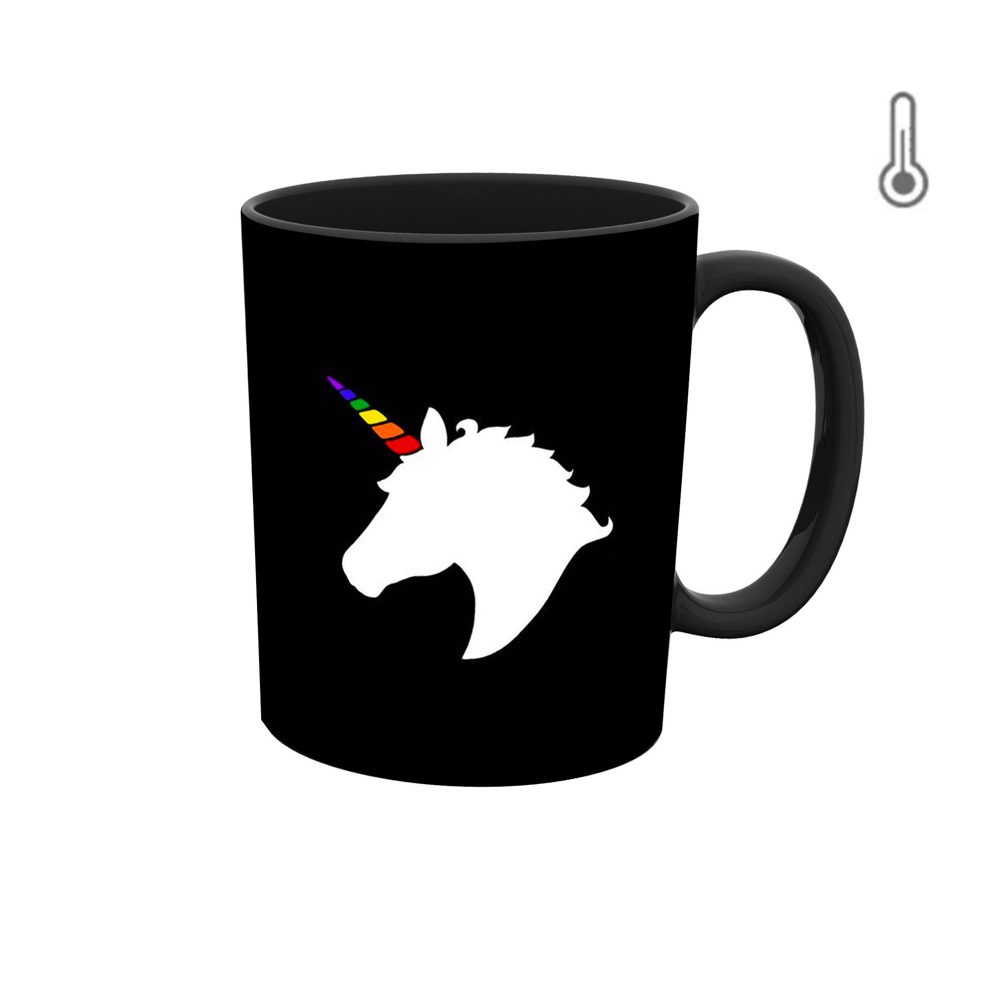 ماگ حرارتی طرح اسب تک شاخ