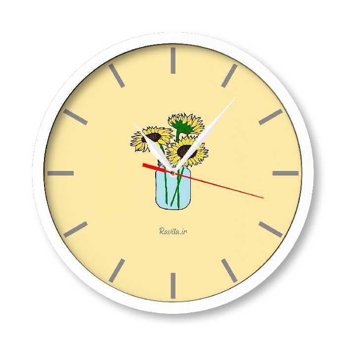 ساعت‌های دیواری راویتا طرح مینیمال 3233