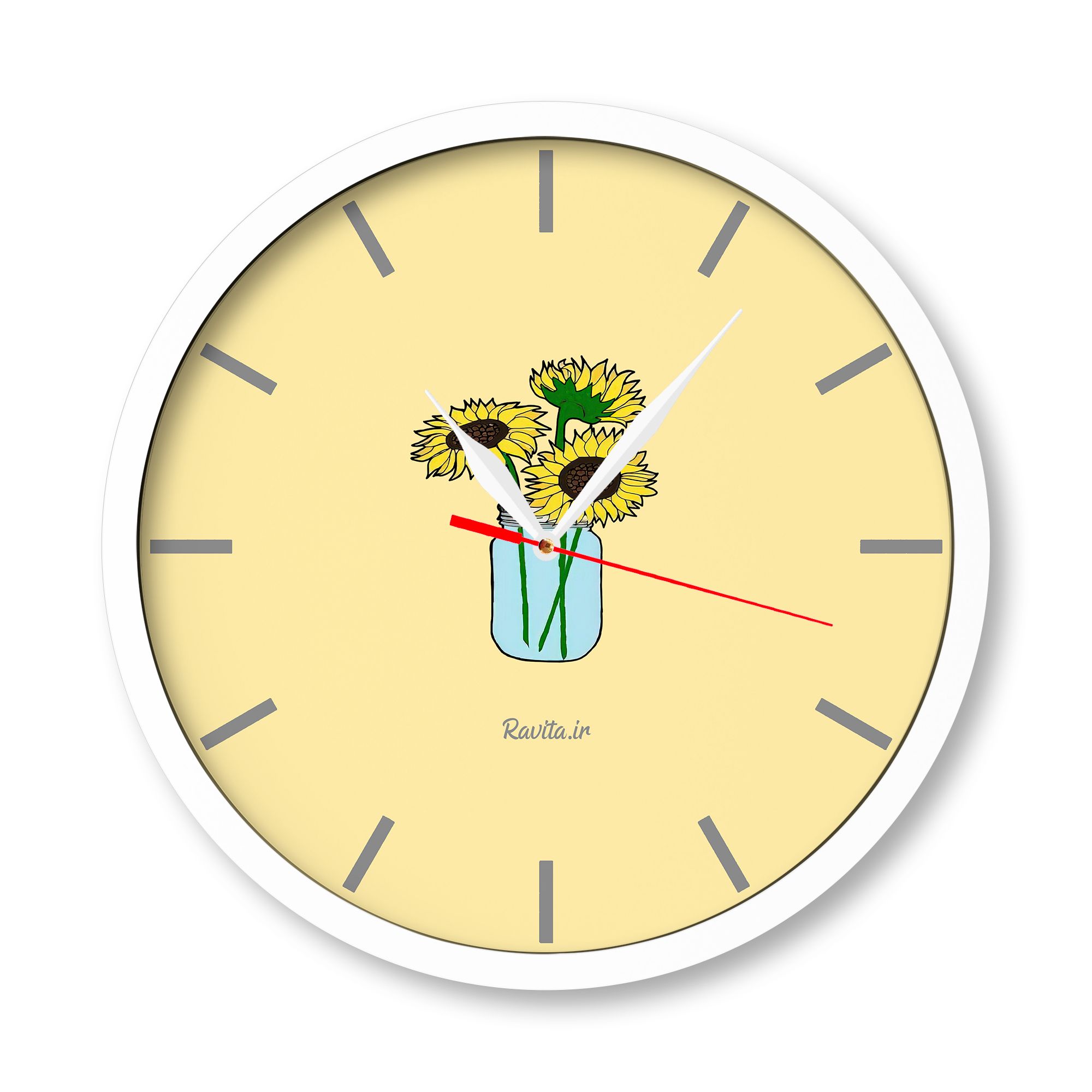 ساعت‌های دیواری راویتا طرح مینیمال 3233