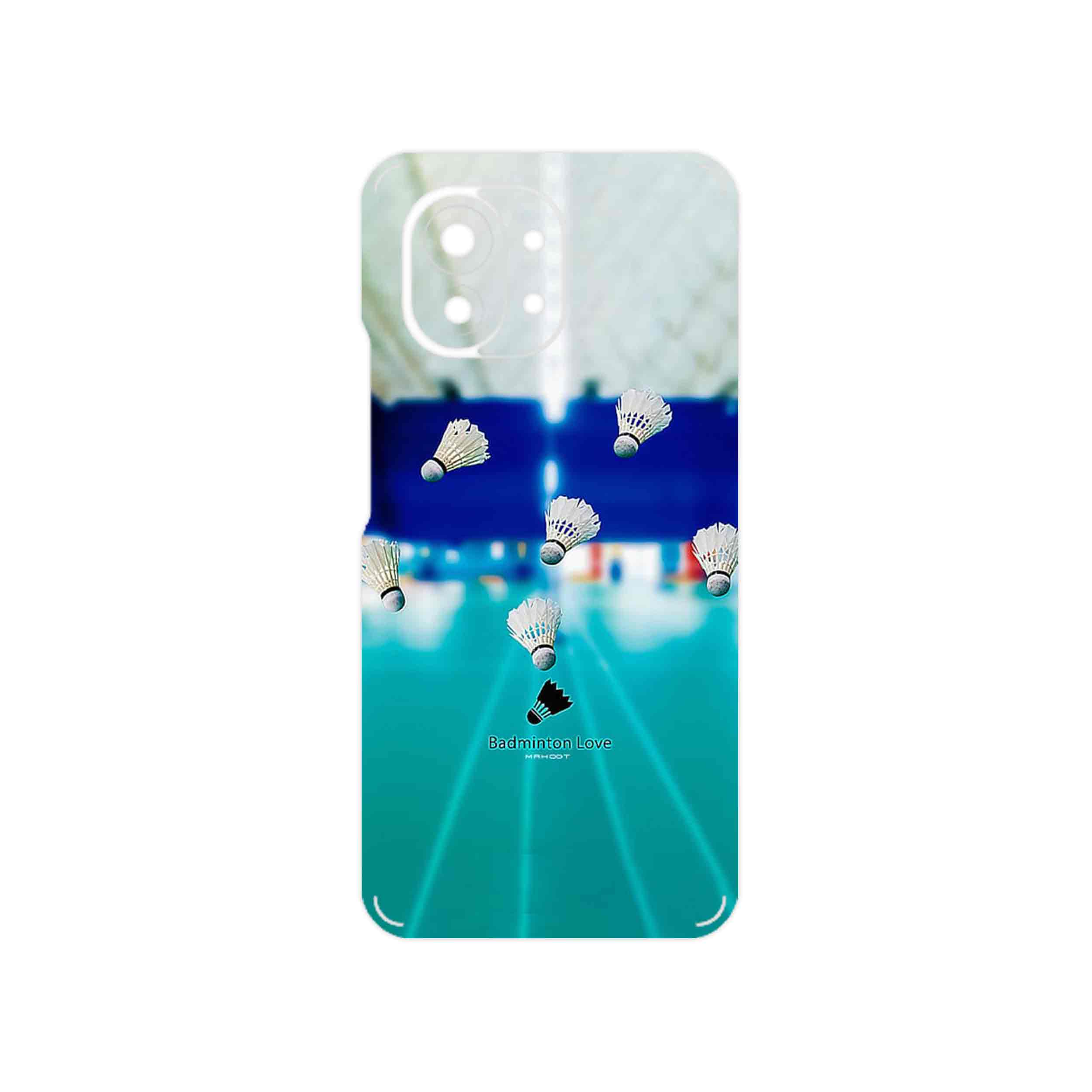 برچسب پوششی ماهوت مدل Badminton مناسب برای گوشی موبایل شیائومی Mi 11 5G