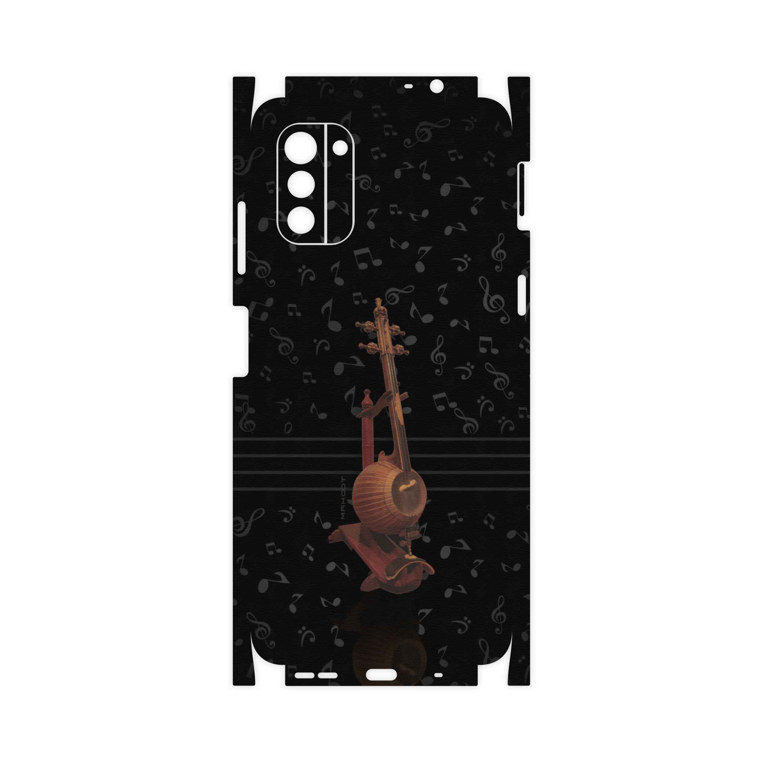 برچسب پوششی ماهوت مدل Persian-Fiddle-Instrument-FullSkin مناسب برای گوشی موبایل نوکیا G21
