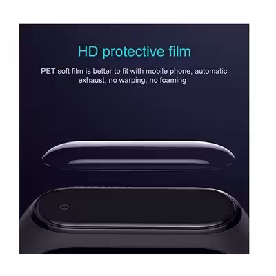 محافظ صفحه نمایش ولگا مدل VO-Mi5 مناسب برای مچ بند هوشمند شیائومی Mi band 5 بسته 5 عددی