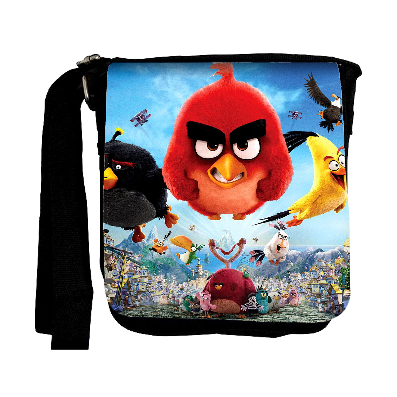 کیف رودوشی بچگانه طرح Angry Birds مدل SB0201