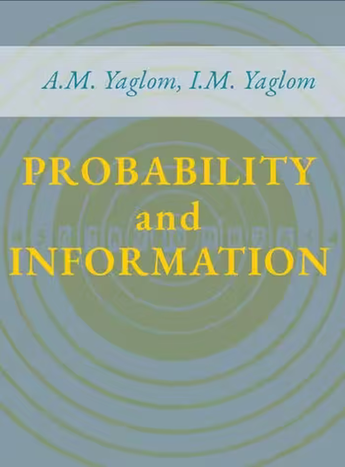 خرید و دانلود نسخه کامل کتاب Probability and Information