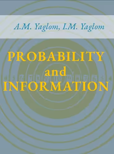خرید و دانلود نسخه کامل کتاب Probability and Information