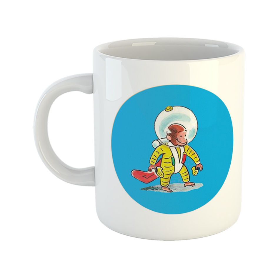 ماگ طرح جورج کنجکاو Curious George کد 014