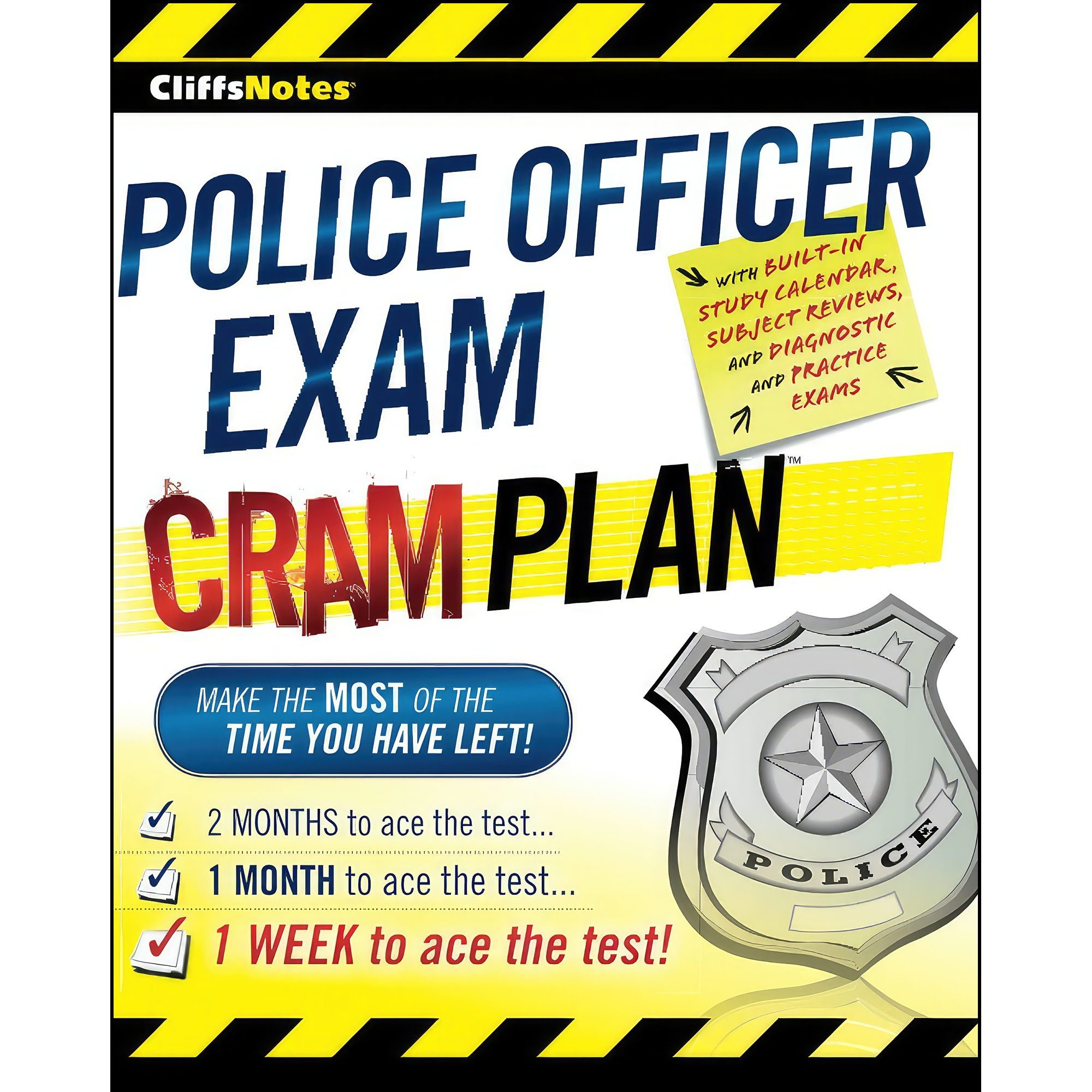 کتاب CliffsNotes Police Officer Exam Cram Plan اثر Northeast Editing Inc انتشارات تازهها