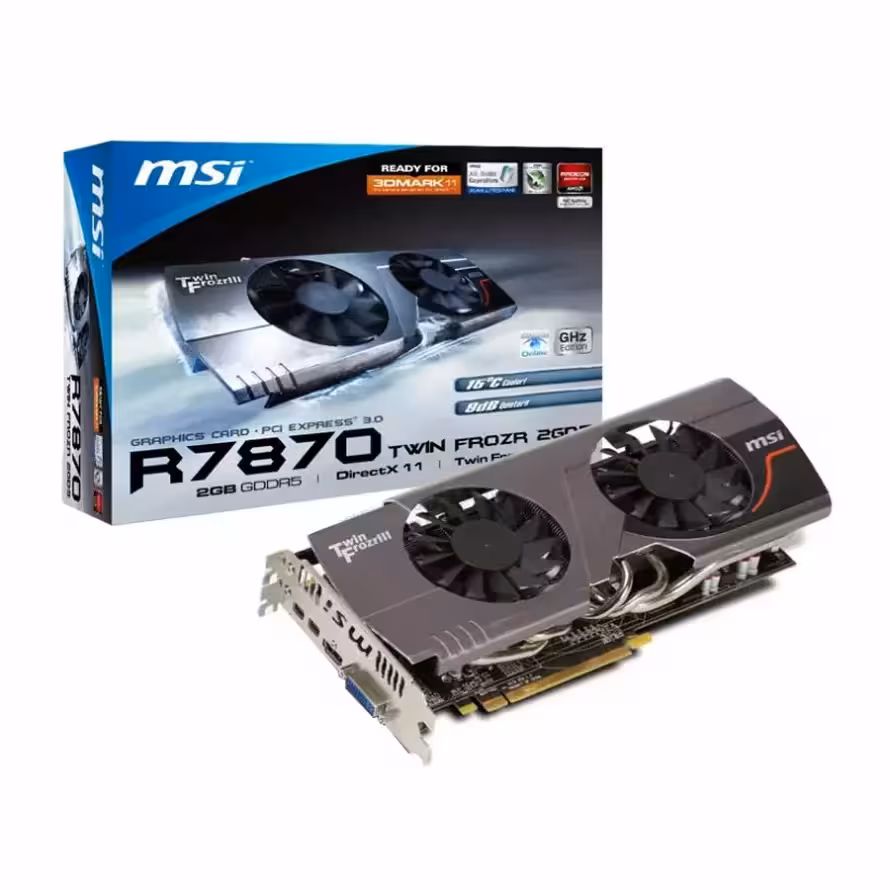کارت گرافیک ام اس آی HD 7870 Twin Frozr 2GB