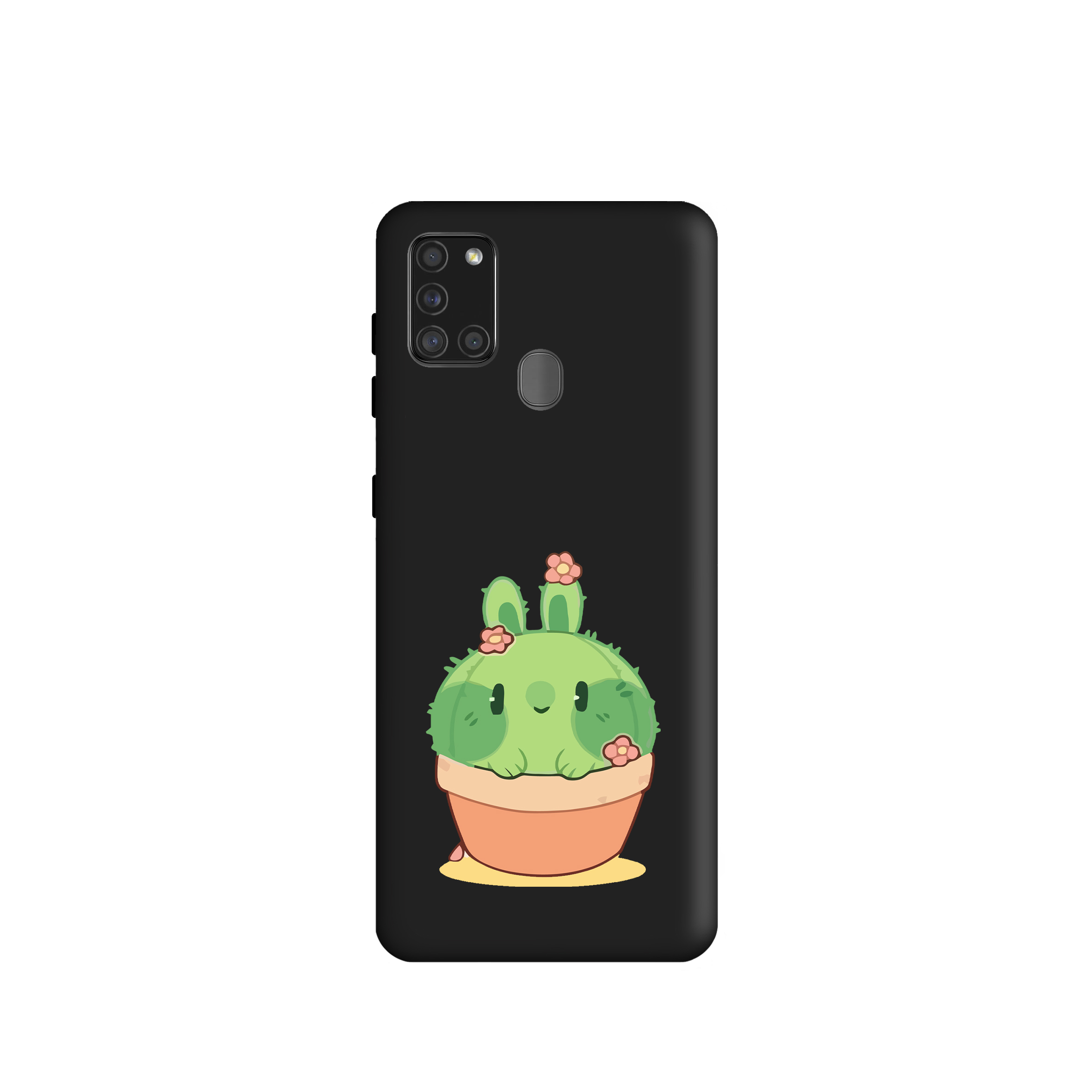 کاور طرح کاکتوس کیوت کد s756 مناسب برای گوشی موبایل سامسونگ Galaxy A21s     