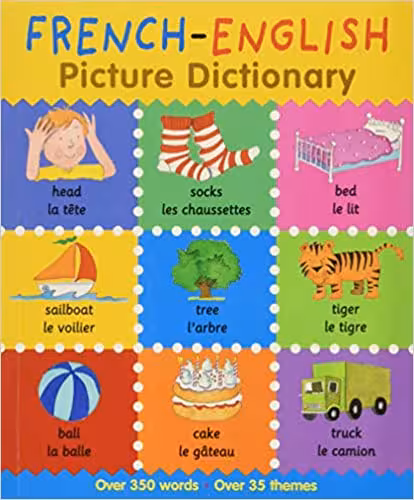 خرید و دانلود نسخه کامل کتاب French-English Picture Dictionary - Pdf