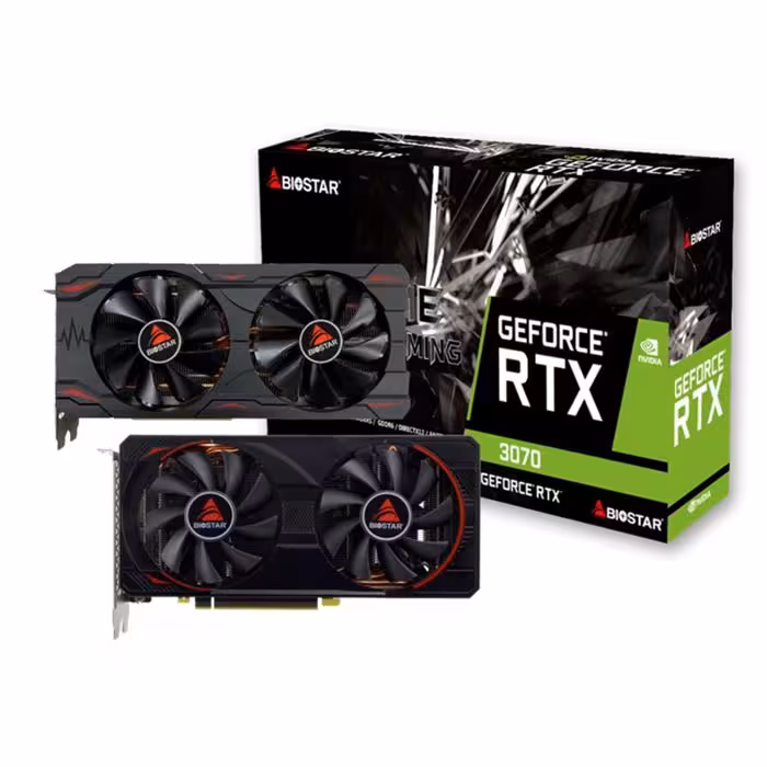 کارت گرافیک بایوستار مدل RTX 3070 Extreme Gaming 8GB DDR6