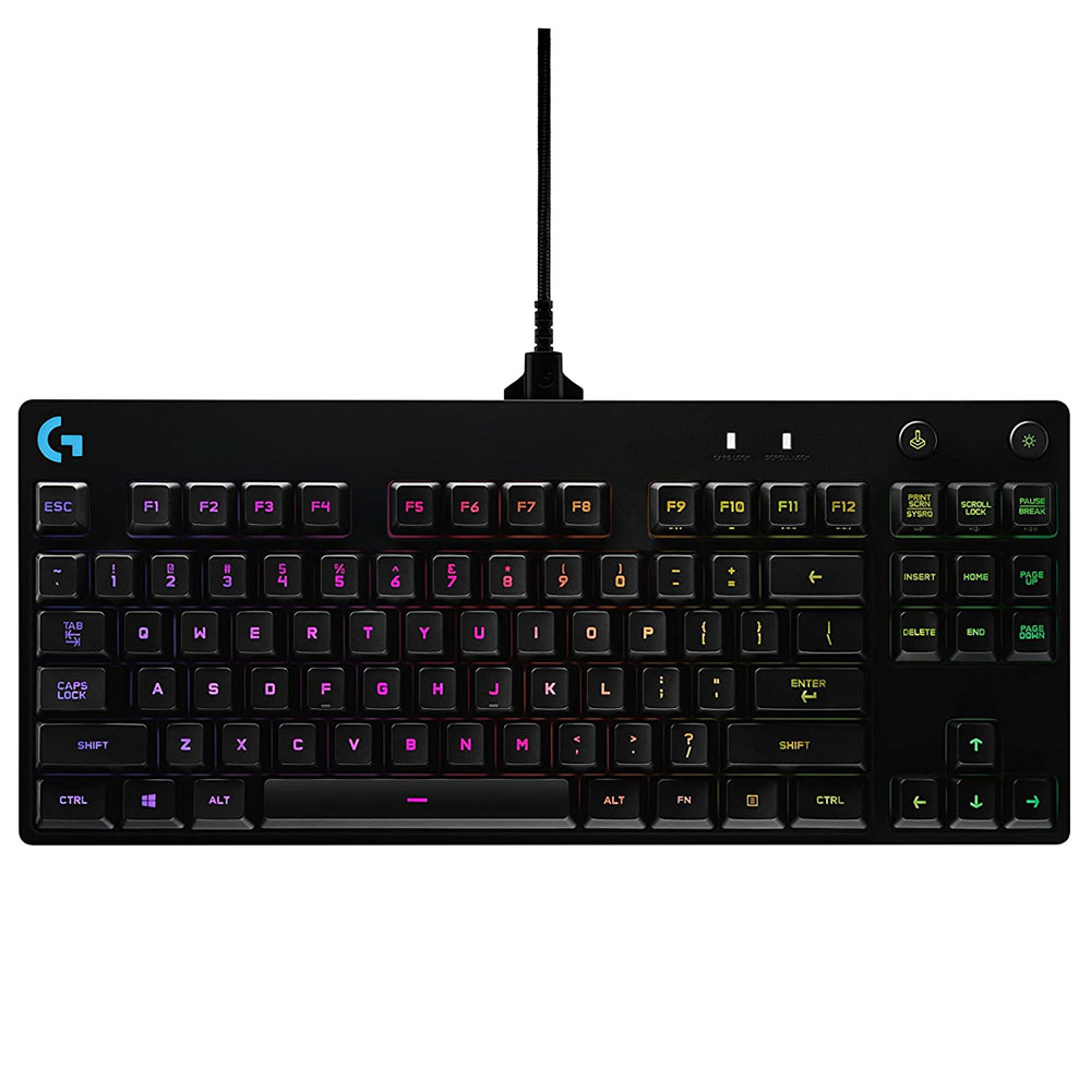 کیبورد گیمینگ مکانیکال باسیم لاجیتک Logitech G PRO Mechanical Gaming Keyboard