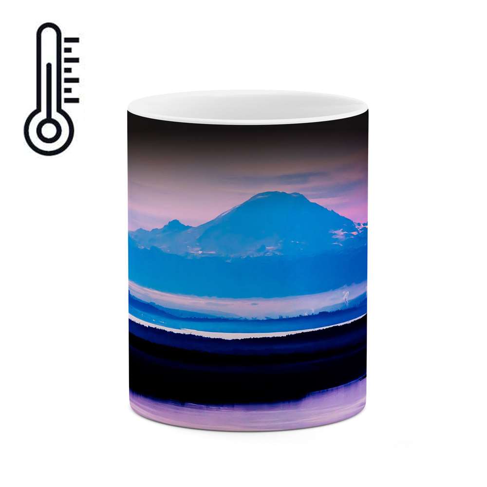 ماگ حرارتی طرح منظره زیبا  مدل mgph13420