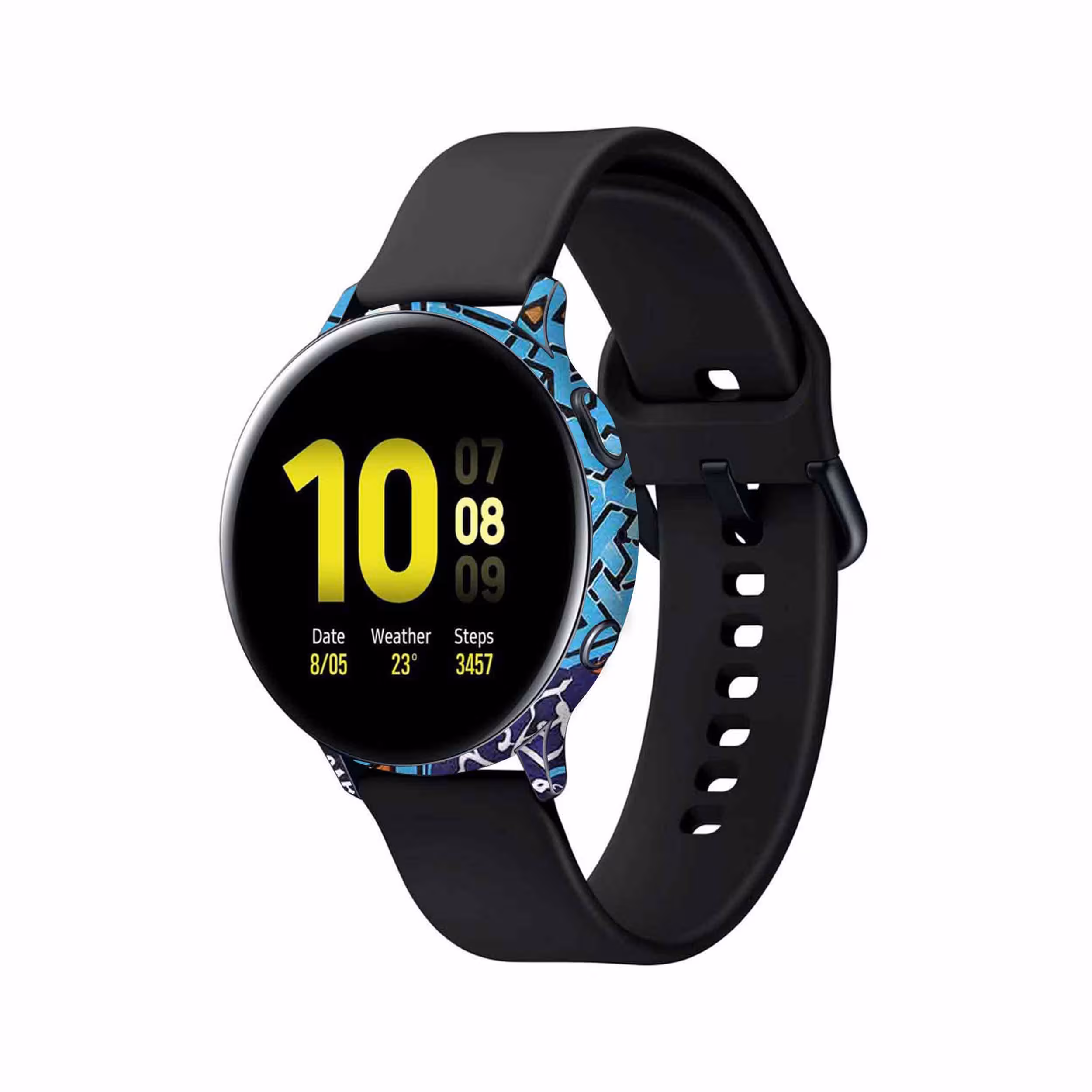 برچسب ماهوت طرح Iran-Tile7 مناسب برای ساعت هوشمند سامسونگ Galaxy Watch Active 2 44mm