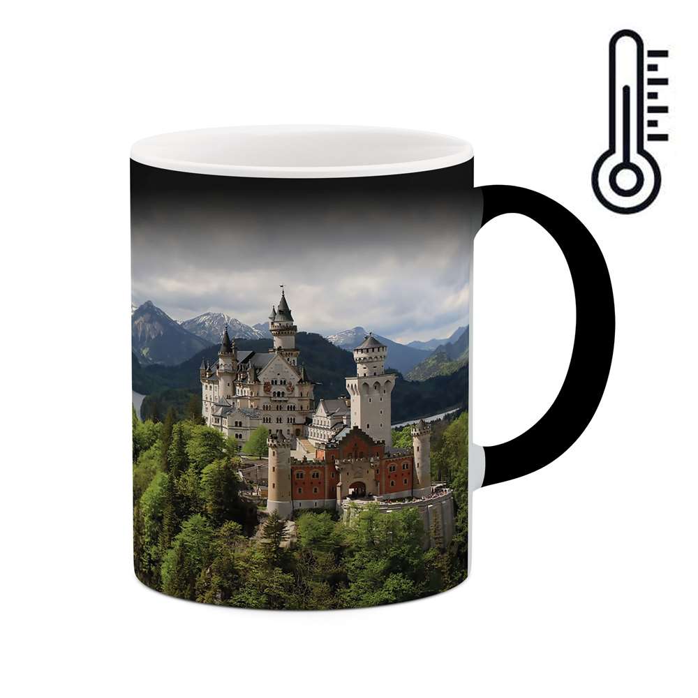 ماگ حرارتی طرح قصر در جنگل مدل mgh02152