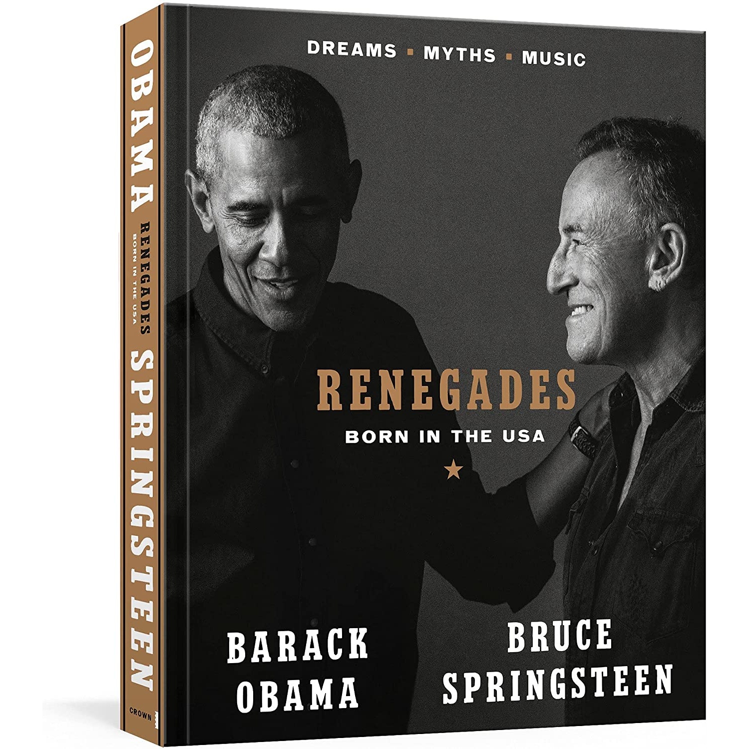 کتاب Renegades: Born in the USA اثر Barack Obama,Bruce Springsteen انتشارات Crown