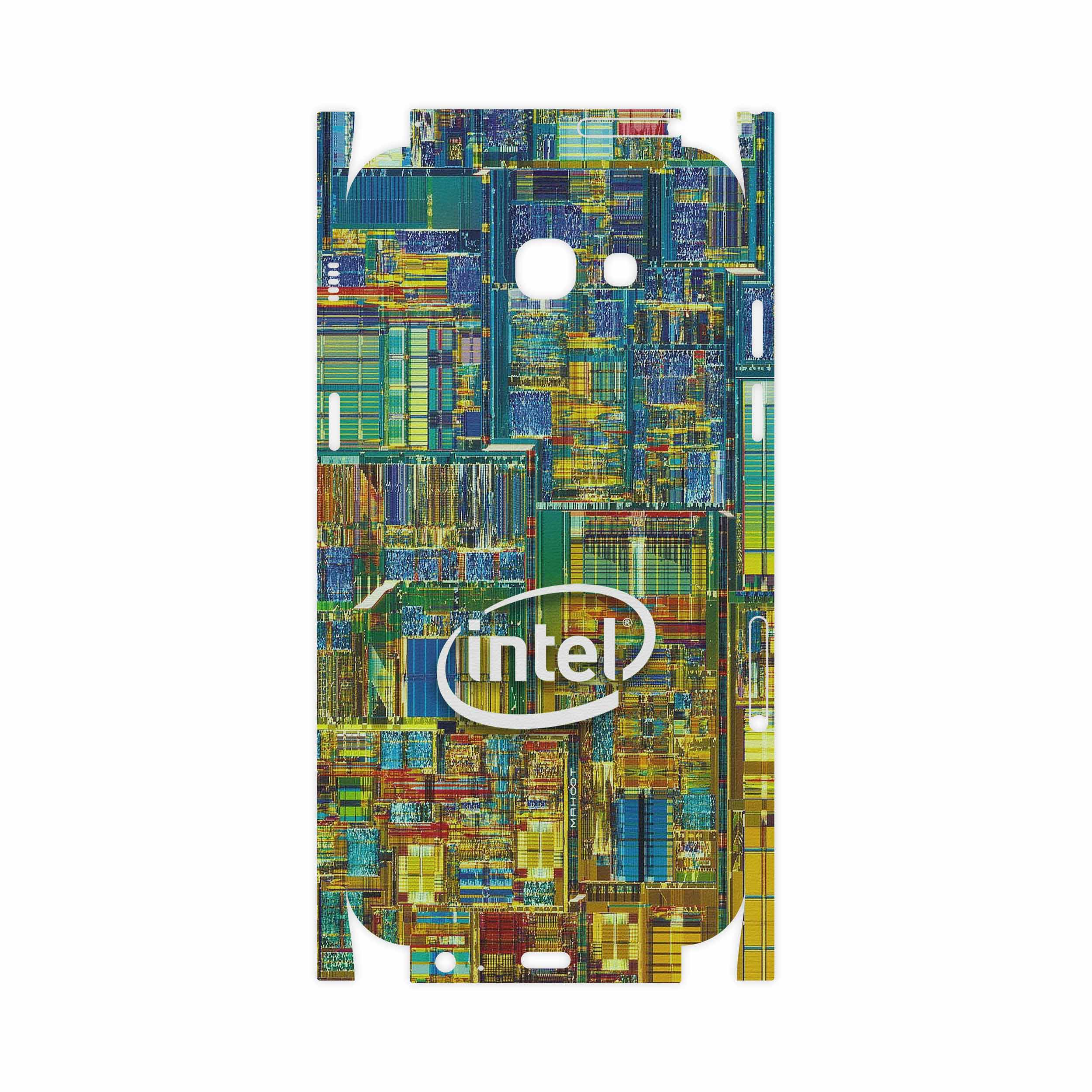 برچسب پوششی ماهوت مدل Intel Brand-FullSkin مناسب برای گوشی موبایل سامسونگ Galaxy A5 2017
